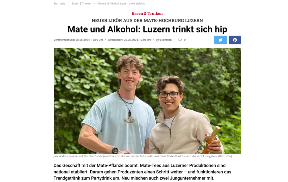 THE MATE im Zentralplus